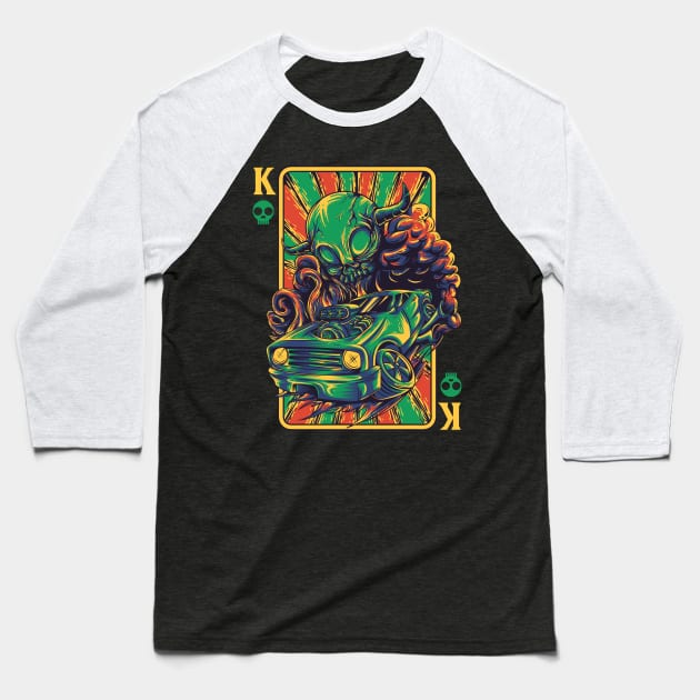 King of Kings Baseball T-Shirt by StarlightDesigns